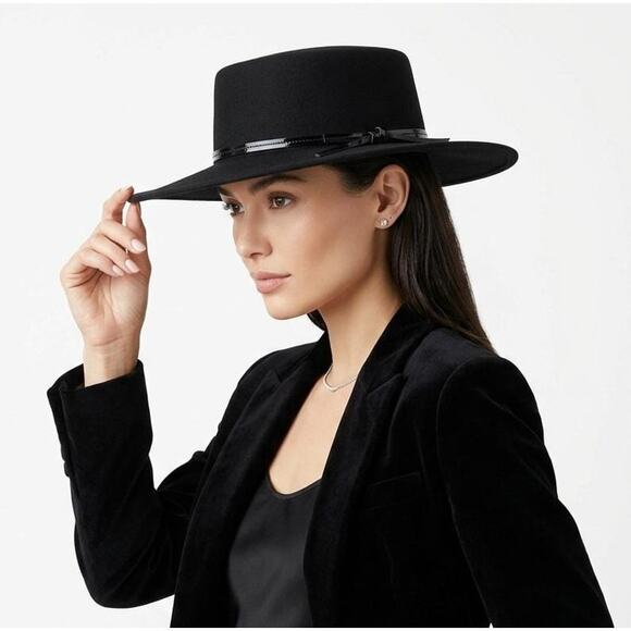 Marini Silvano Accessories - Wide-brimmed hat by Marini Silvano